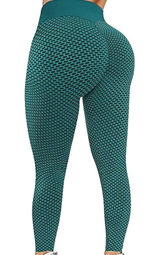 Legging Fitness Cinturón Alto Push Up Para Mujer