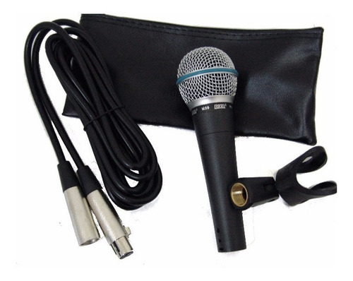 Microfono Dinamico Moon M59 Con Cable Y Funda Idem Sm58 Esdj