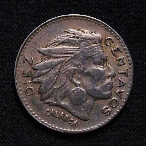 Colombia 10 Centavos 1966 Mb Km 212.2 Fecha Grande