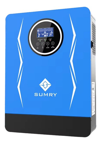 Inversor Híbrido Sumry 6200w 48v 220v Onda Senoidal Pura