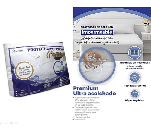 Protector De Colchón Cuna Impermeable Premium Cod.35