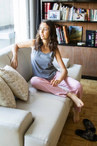 Imagen 8 de 10 de Musculosa Krystelle Jelue Pijama Dama Mujer Verano Comodo
