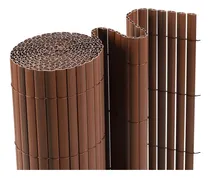 Comprar Cerca De Pvc Marrón 1,2 X 3 Mts - Cañizo Caña Esteras Cerco 
