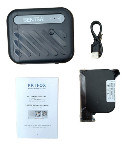 Mini Impresora Inyeccion De Tinta Manejable Bentsai B10 Wifi