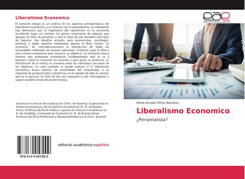 Libro: Liberalismo Economico: ¿personalista? (spanish Editio