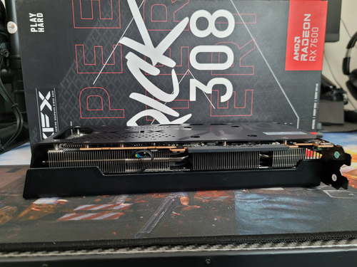 Placa De Vídeo Rx 7600 Xfx Quick 308 Novissima
