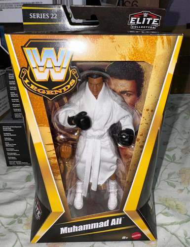 Wwe Elite Legends Muhammad Ali Figura Series 22