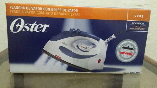 Imagen 1 de 3 de Plancha Oster A Vapor Con Rociador Modelo 5005