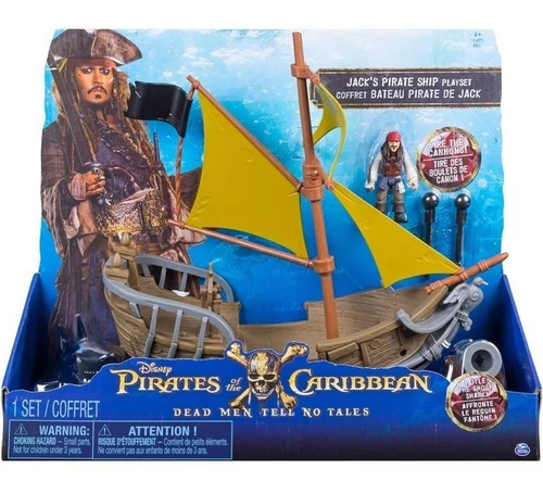 Piratas Del Caribe Barco Jack Sparrow Zalazar Revenge 36006