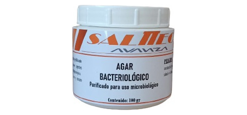 Agar Bacteriológico 100 Gr - Salttech