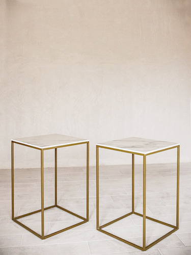 Imagen 9 de 10 de Mesa Luz Arrime Auxiliar Hierro Moderna P/ Sillón O Cama