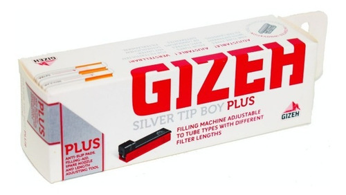 Máquina Para Entubar Gizeh - Local Once Color Rojo Y Negro