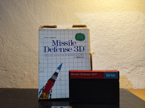 Missile Defense 3d - Master System (Usado)