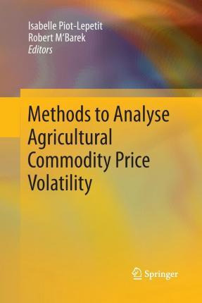 Libro Methods To Analyse Agricultural Commodity Price Vol...