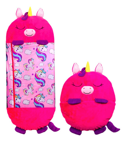 Saco De Dormir, Bolsa De Dormir Para Niños,unicornio Fc 1,70