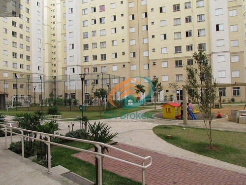 Imagem 6 de 20 de Apartamento Com 2 Dormitórios À Venda, 46 M² Por R$ 255.000,00 - Ponte Grande - Guarulhos/sp - Ap1381