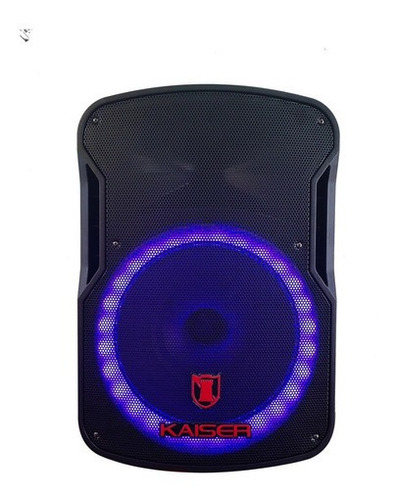 Imagen 2 de 5 de Bafle Kaiser Msa-6516mx Bluetooth Usb Fm Con Tri Y Mic Alamb Negro