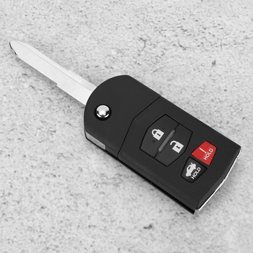 Funda Llavero Coche 3 + 1 Botones Mazda 3 5 6 Rx-8 Cx-7 Cx-9