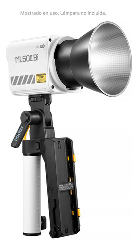 Battery Grip Godox Akb01 Para Lámpara Led Ml60iibi