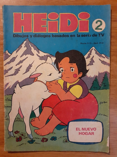 Heidi Número 2 Editorial Gabriela Mistral Carrousel Pinsel 1977