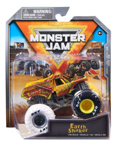 Monster Jam Vehiculo 1.64 Metal Earth Shaker Int 6066653 