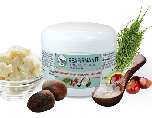 Crema Reafirmante Facial Colágeno Elastina Manteca De Karité Tipo De Piel Todo Tipo De Piel