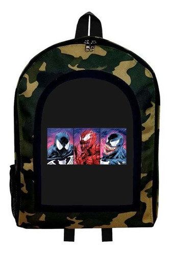 Mochila Camuflada Venom Nueva Colección Modelo 22