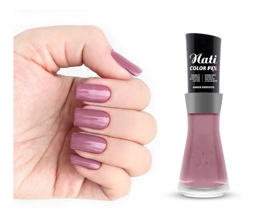 Imagem 2 de 2 de Esmalte Nati Colorfix - Amor Perfeito