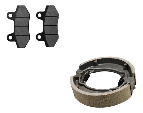 comprar Balatas Delanteras Y Traseras Moto Mb Black Devil 250