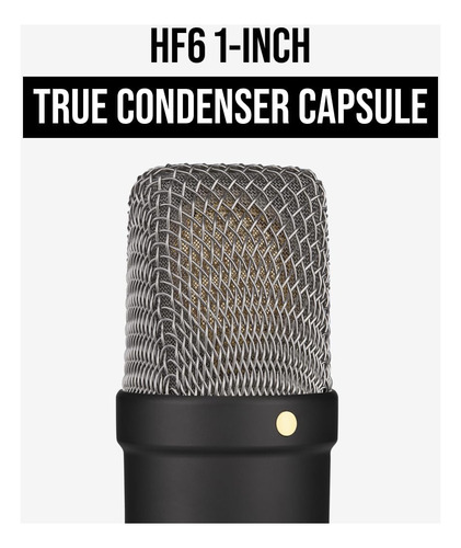 Rde Nt1 Signature Series Condenser Microfone Com Sm6 Shockm