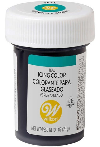Colorante En Pasta Wilton 28.3 Gr Turquesa - Teal 04-0-0038