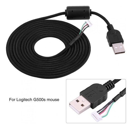 Cable Usb Para Ratón Logitech G500 G500s G5 De Alta Calidad