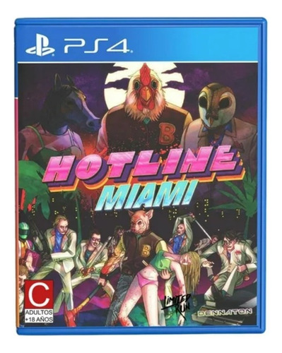 Hotline Miami Single Unnumber Playstation 4