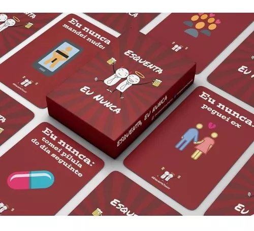 Jogos Divertidos para Beber Com Cartas, Jogo Memorável para Festas Com  Bebidas para Adultos 125 Peças Com Cartão de Instruções para Bar