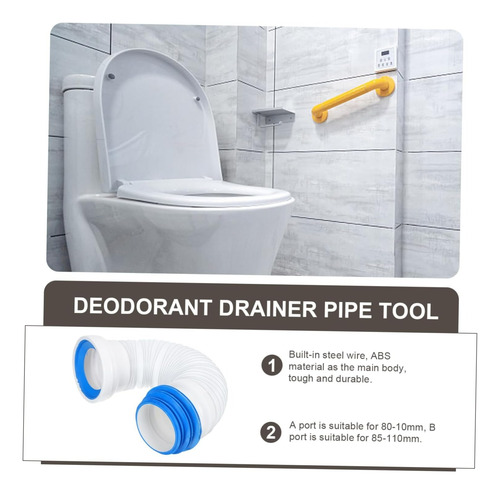 Adaptador Flexible Sello Antifuga Para Conexión Wc De Tubos