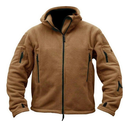 Chaqueta Con Capucha Para Hombre, Cálida Y Fría, Para Exteriores