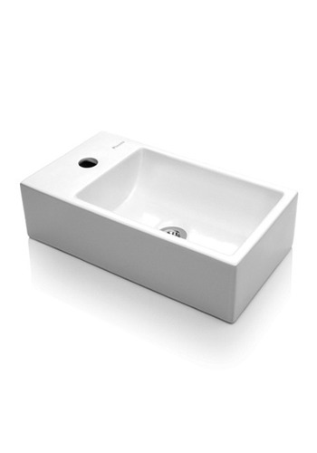 Imagen 3 de 5 de Kit Baño Griferia Lavatorio Fv Puelo 181 + Bacha