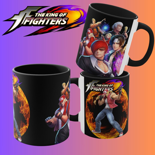 Plantillas P/ Sublimar Tazas The King Of Fighters 10 Modelos