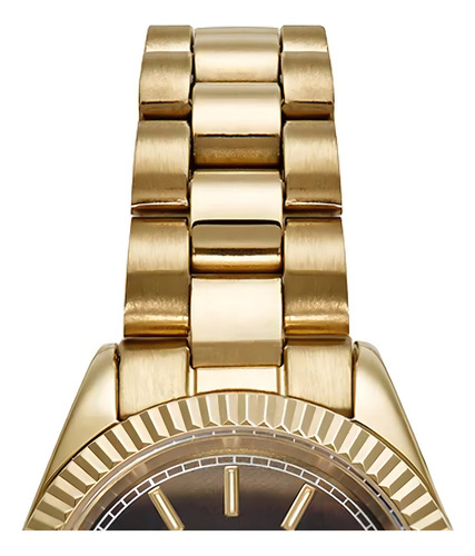 Relógio Seculus Dourado Feminino 7245lpsvda2