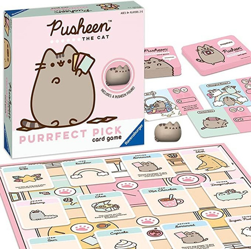 Ravensburger Pusheen Purrfect Pick: Un Juego Familiar Para .