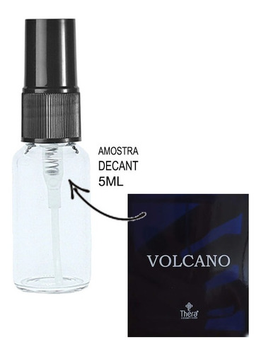 Imagem 1 de 2 de Decant 5ml - Volcano - Thera Cosméticos - Amostra Vidro