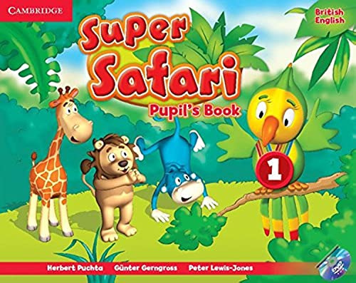 Libro Super Safari British English 1 Pb With Dvd-rom - 1st E