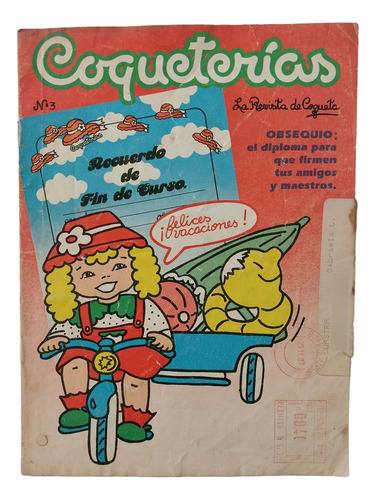 Coqueterias 1987 Lote 3 Revistas Catalogo Nenas Vintage 80s (Usado)