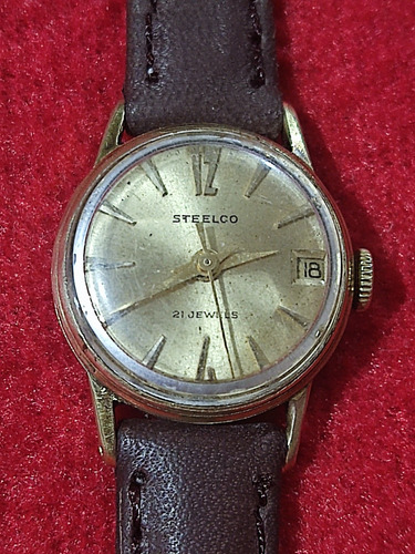 Reloj Cuerda Mujer, Steelco 21 J Swiss, Fechador, Rep/piezas