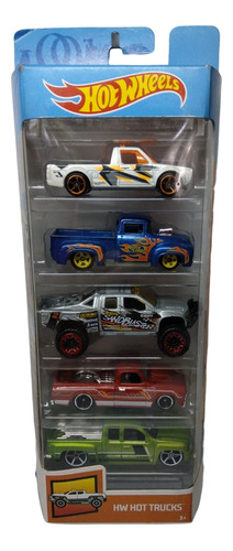 Hot Wheels Set De 5 Piezas Hw Hot Trucks '67 Chevy C10