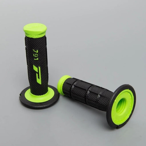 Puños Moto Progrip Duo Density Cross Mx 791 Verde Y Negro