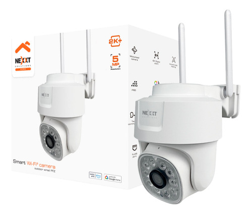 Cámara Smart Wifi 5mp 2k Nexxt Nhc-op10 Exterior