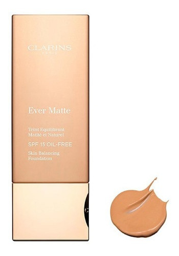 Clarins Paris Ever Matte Foundation Base Tono 114 Spf 15