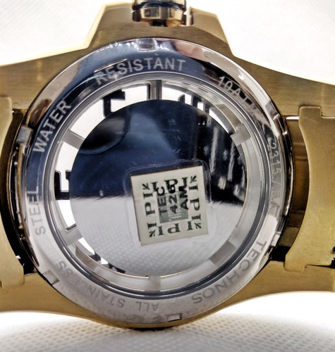 Relógio Masculino Technos Legacy 2315aba 4d 50mm Dourado