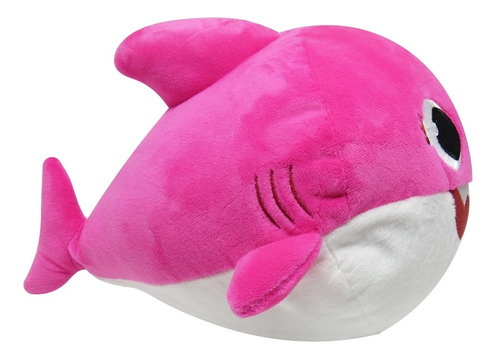 Imagem 4 de 10 de Kit Pelúcia Tubarão Baby Shark Que Me Abraça Sunny Original